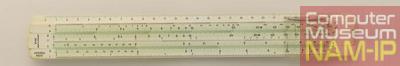 Règle à calcul Rietz 57-58